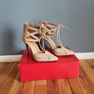 Tan Tie Front - Never Worn